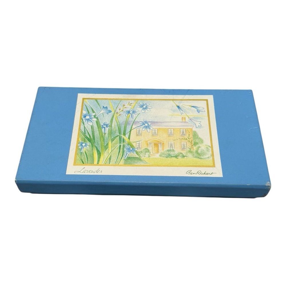 Vintage Ben Rickert Lavender Bath & Soap Gift Set – Original Box